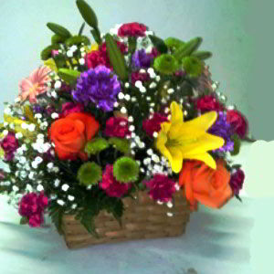 Basking Ridge Florist | Glowing Basket