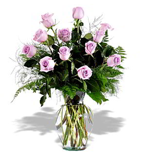 Randolph Florist | 12 Lavender Roses