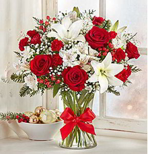 Basking Ridge Florist | Holiday Vase