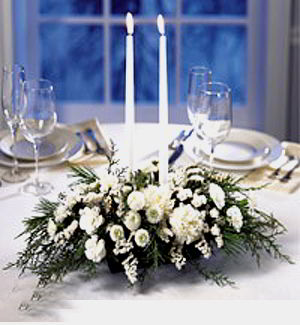 Randolph Florist | Winter Setting